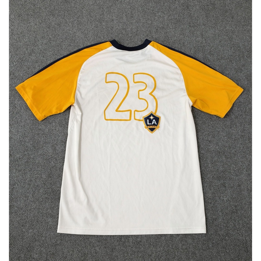 2007 Adidas David Beckham #23 LA Galaxy Soccer Jersey Men's Large MLS Clima365